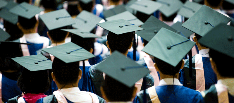 Students graduating