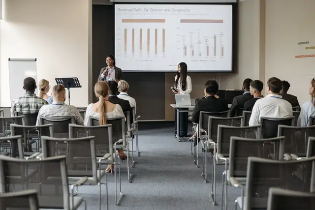 Participants Listening to a Speaker