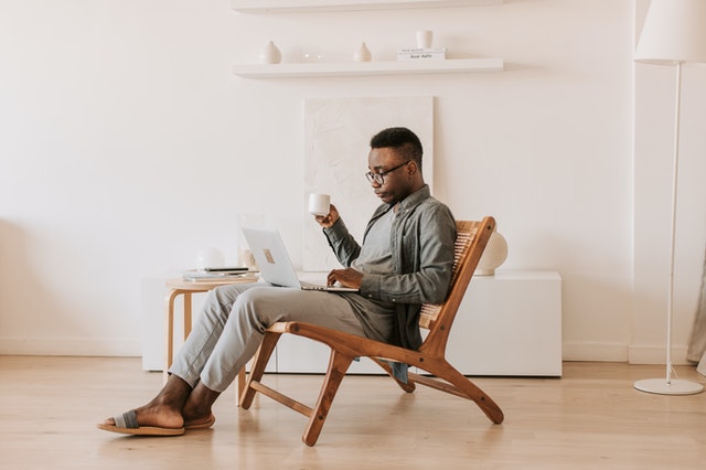 Sitting Down And Reading