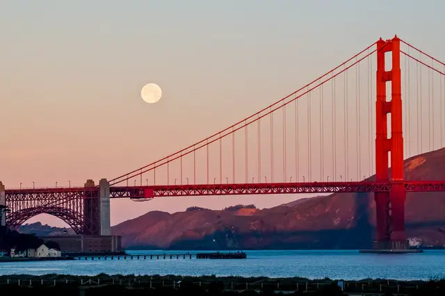 Area bay bridge