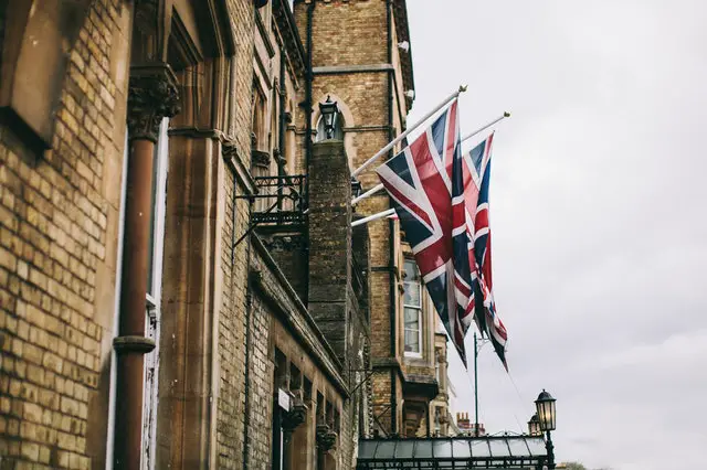 pexels-hanged UK flags
