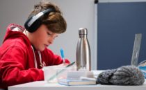 Boy Studying