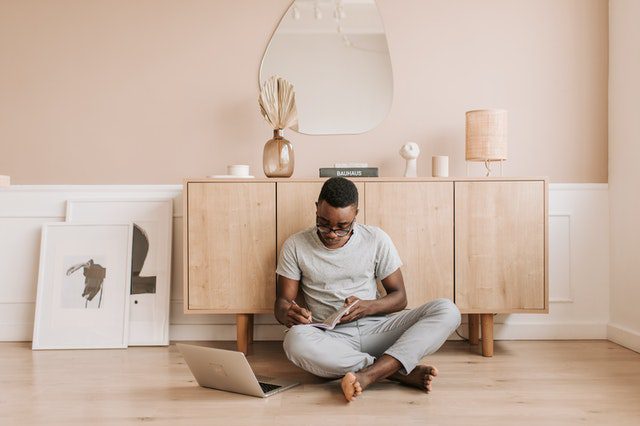 Man reading