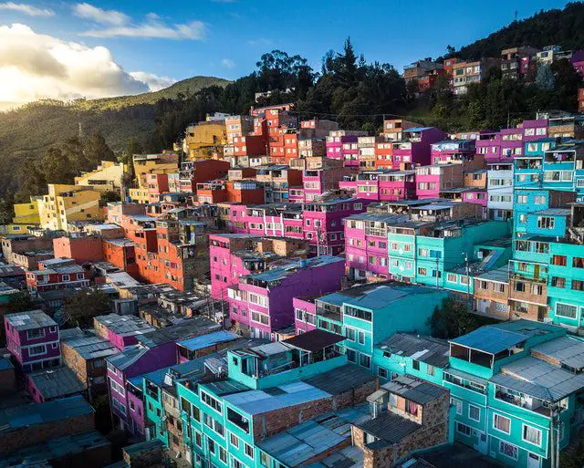 Pexels - Colorful Houses of Bogota in Colombia