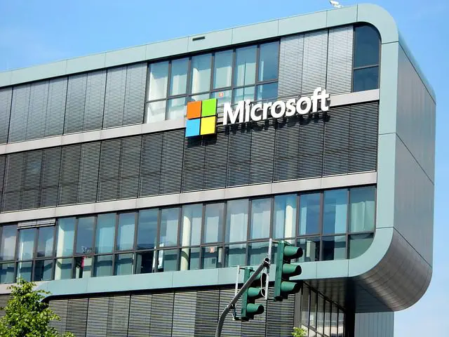 Pixabay - Microsoft building