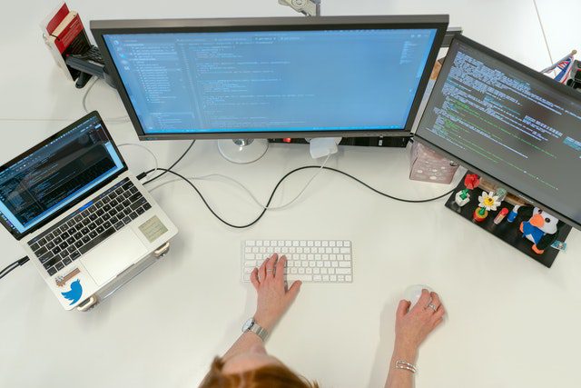 pexels - female software engineer