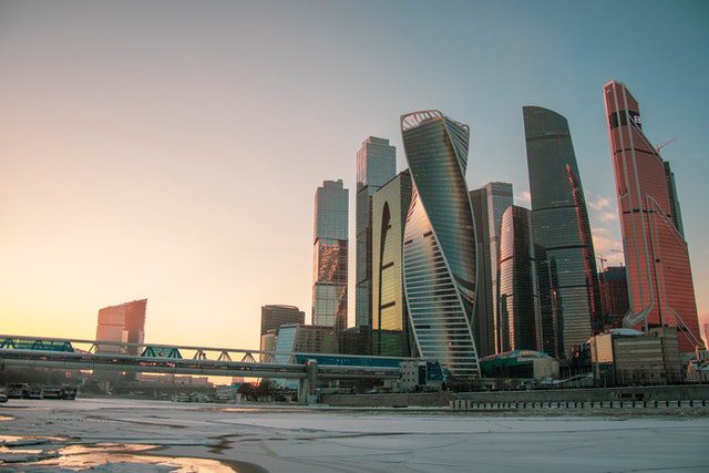 pexels - tall buildings under the blue sky