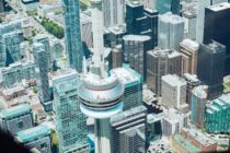Pexels - Drone view of urban city downtown