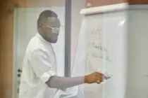 Man teaching