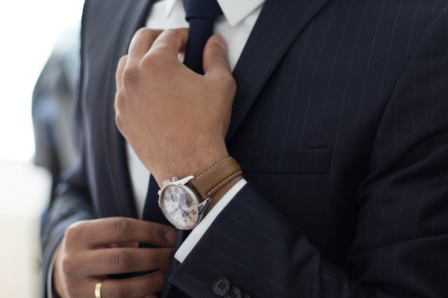 Man in suit