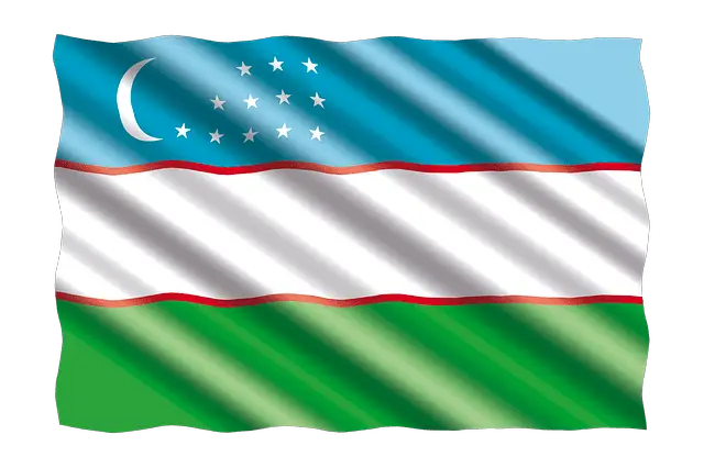 Uzbekistan flag