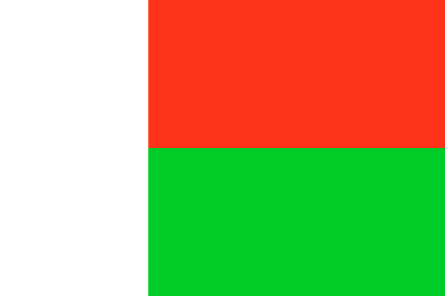 Madagascar flag