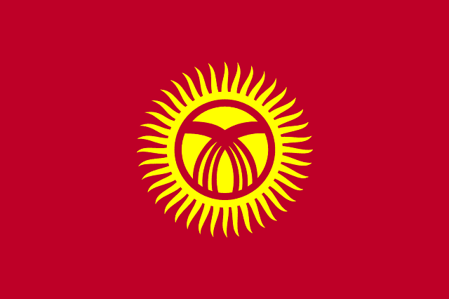 Kyrgyzstan flag