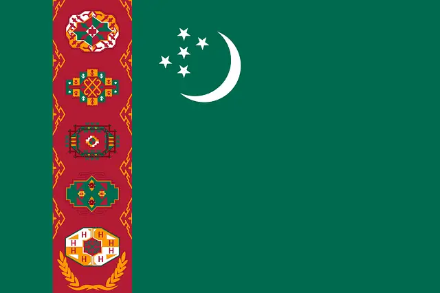 Turkmenistan flag