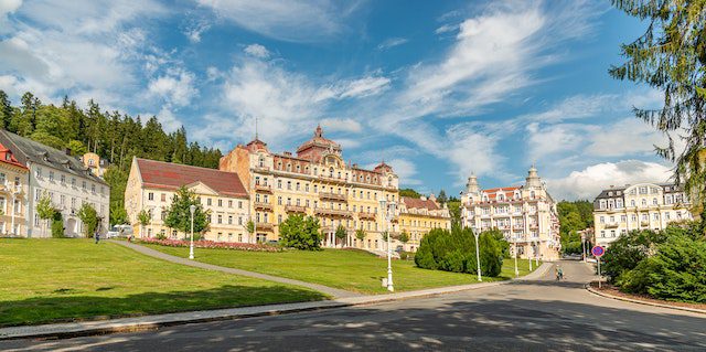 Blue Sky over a Palace