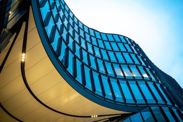 Pexels - Low angle shot of futuristic building