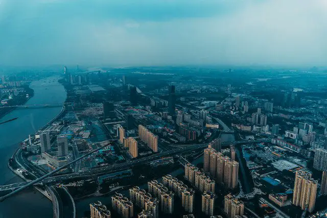 https://www.pexels.com/photo/aerial-shot-of-city-1677358/