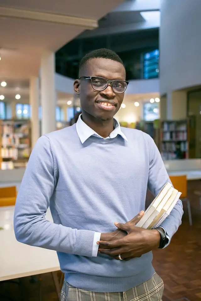 Pexels- African Student at the Library