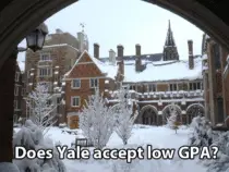 Does Yale accept low GPA?