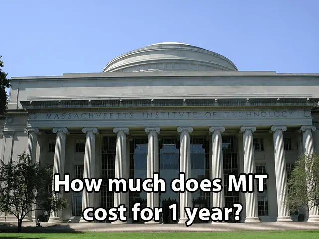 How much does MIT cost for 1 year