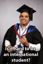 Is it hard to be an international student?
