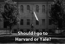 Should I go to Harvard or Yale?