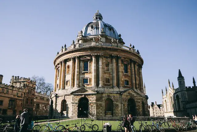 The Radcliffe Camera Building of Oxford University, England