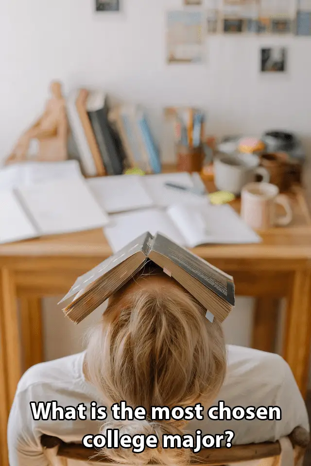 What is the most chosen college major