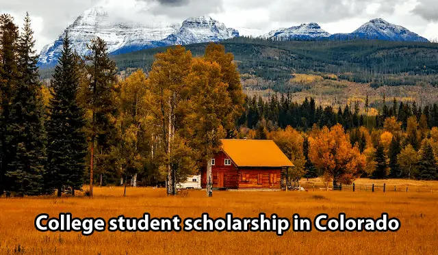 college student scholarship in Colorado