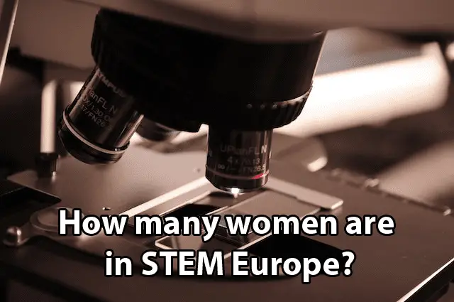 How many women are in STEM Europe