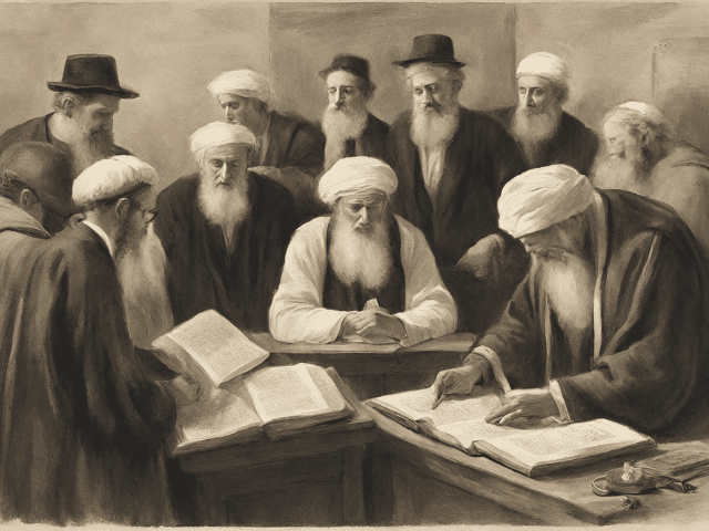 Religious Jewish study