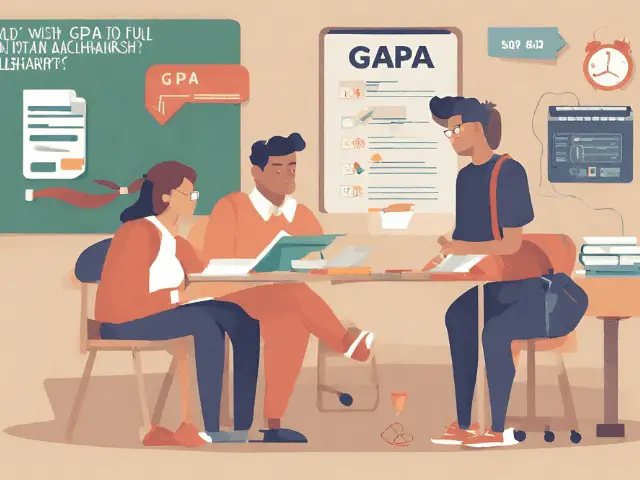 What GPA do you need to get a full scholarship?