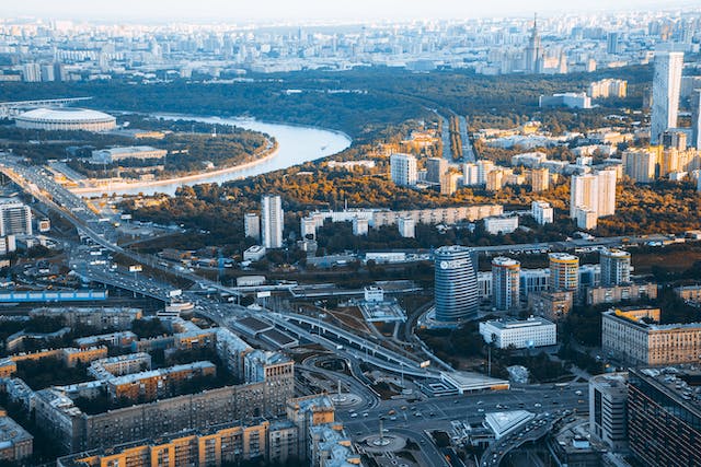 Aerial Photography of City Buildings