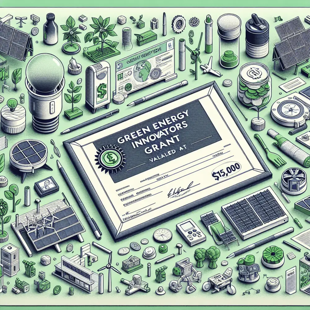 15,000 Green Energy Innovators Grant, UK 2024