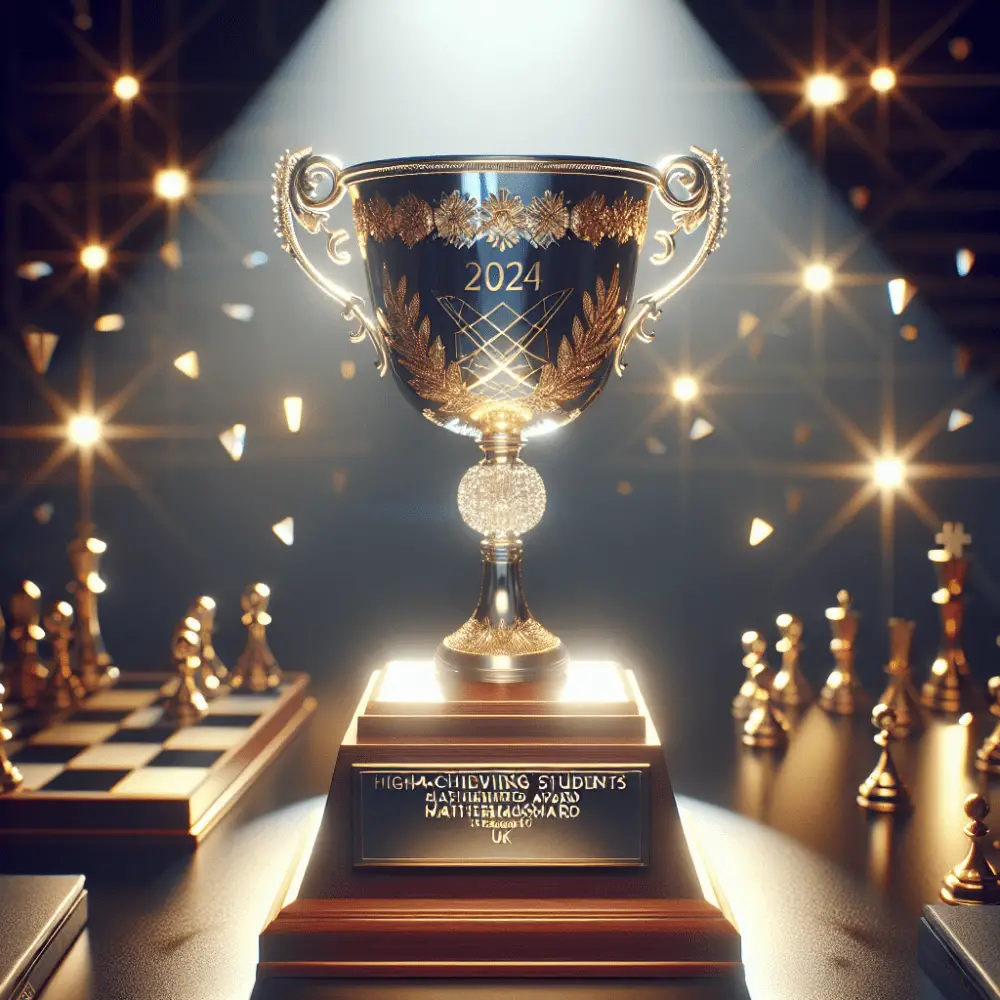 $2000 High-achieving Students Mathematics Award 2024, UK
