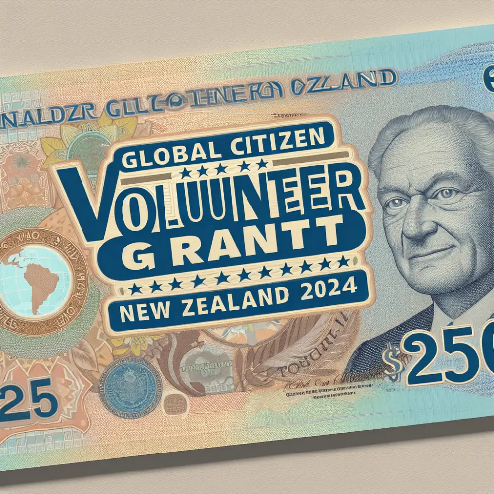 250 Global Citizen Volunteer Grant New Zealand 2024