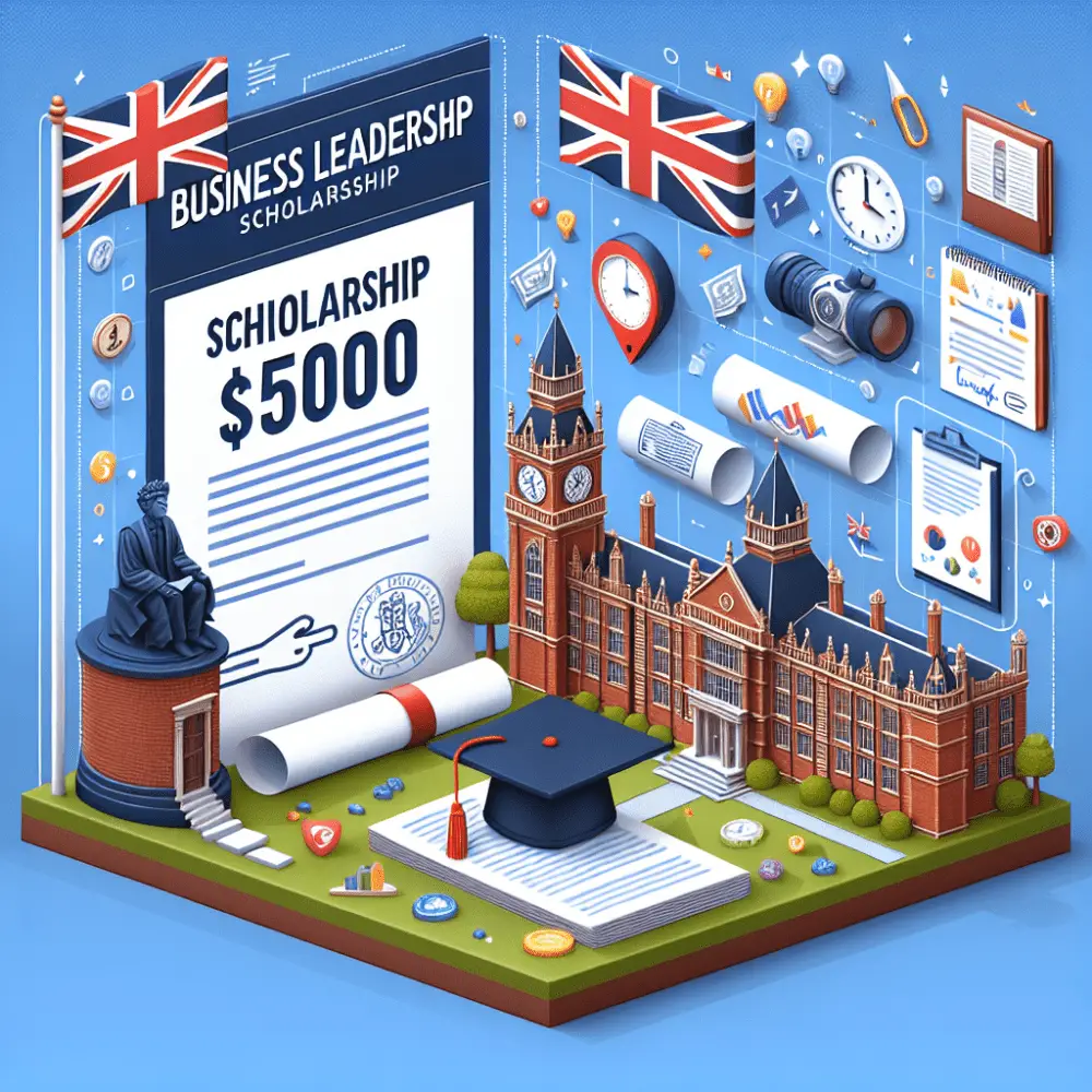 $5000 Business Leadership Scholarship, UK 2024
