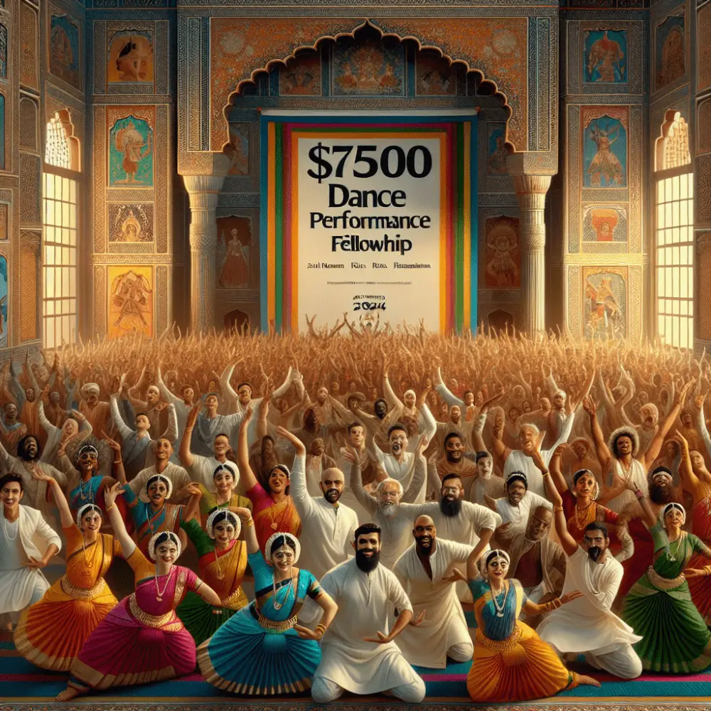 $7500 Dance Performance Fellowship India 2024