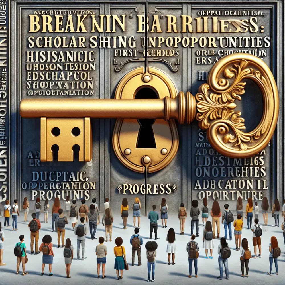 Breaking Barriers: Scholarships Unlocking Opportunities for First-Generation Students