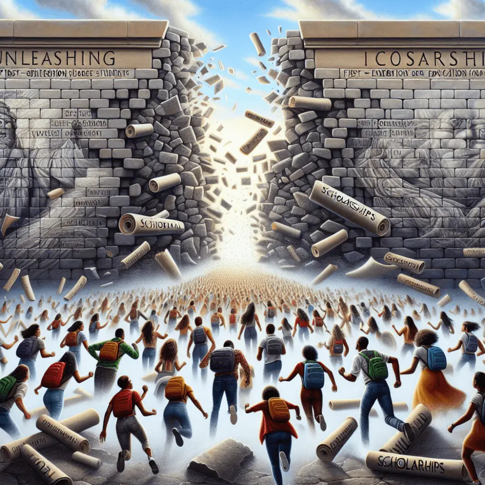 Breaking Barriers: Unleashing the Potential of First-Generation Students through Scholarships