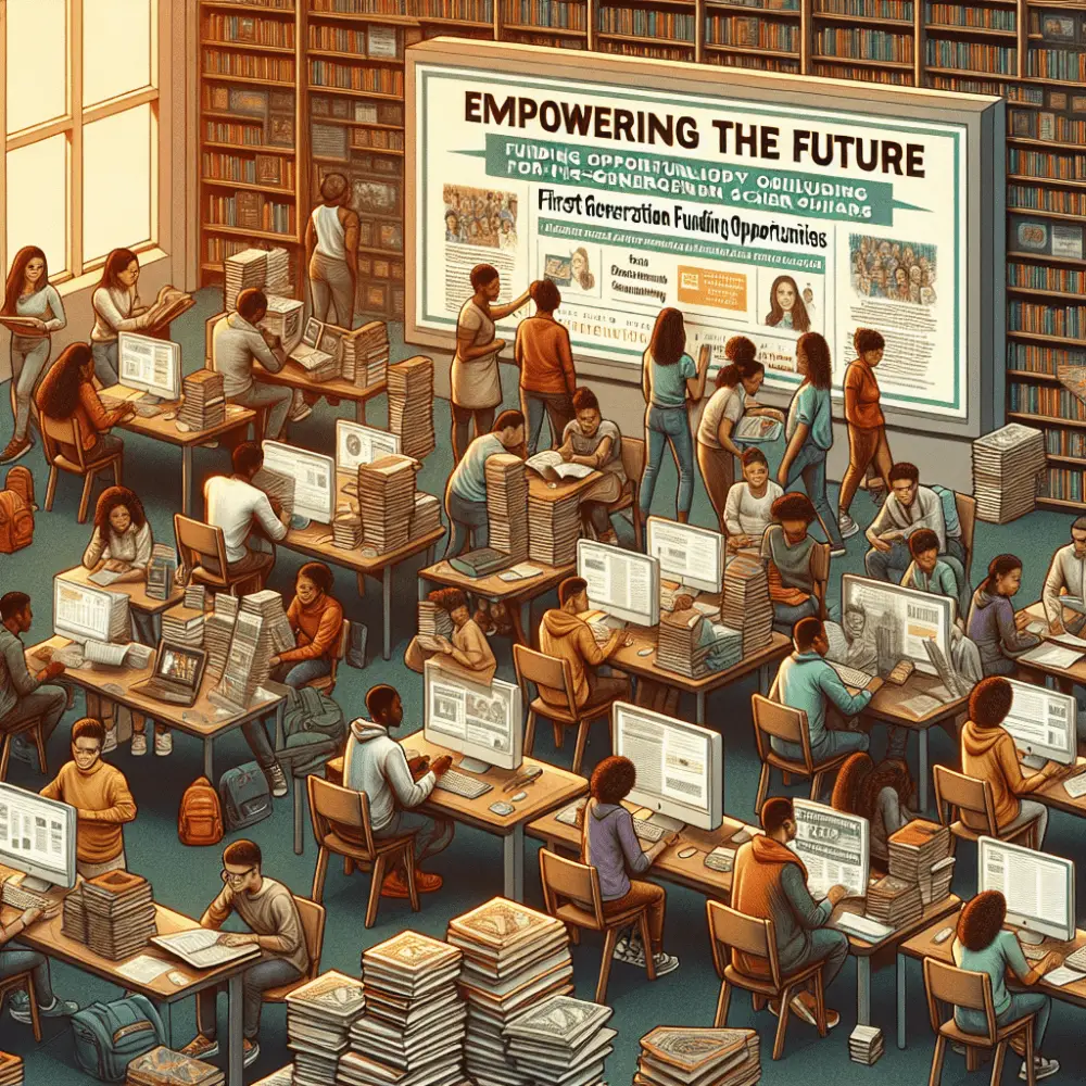 Empowering the Future: Funding Opportunities for First-Generation Scholars