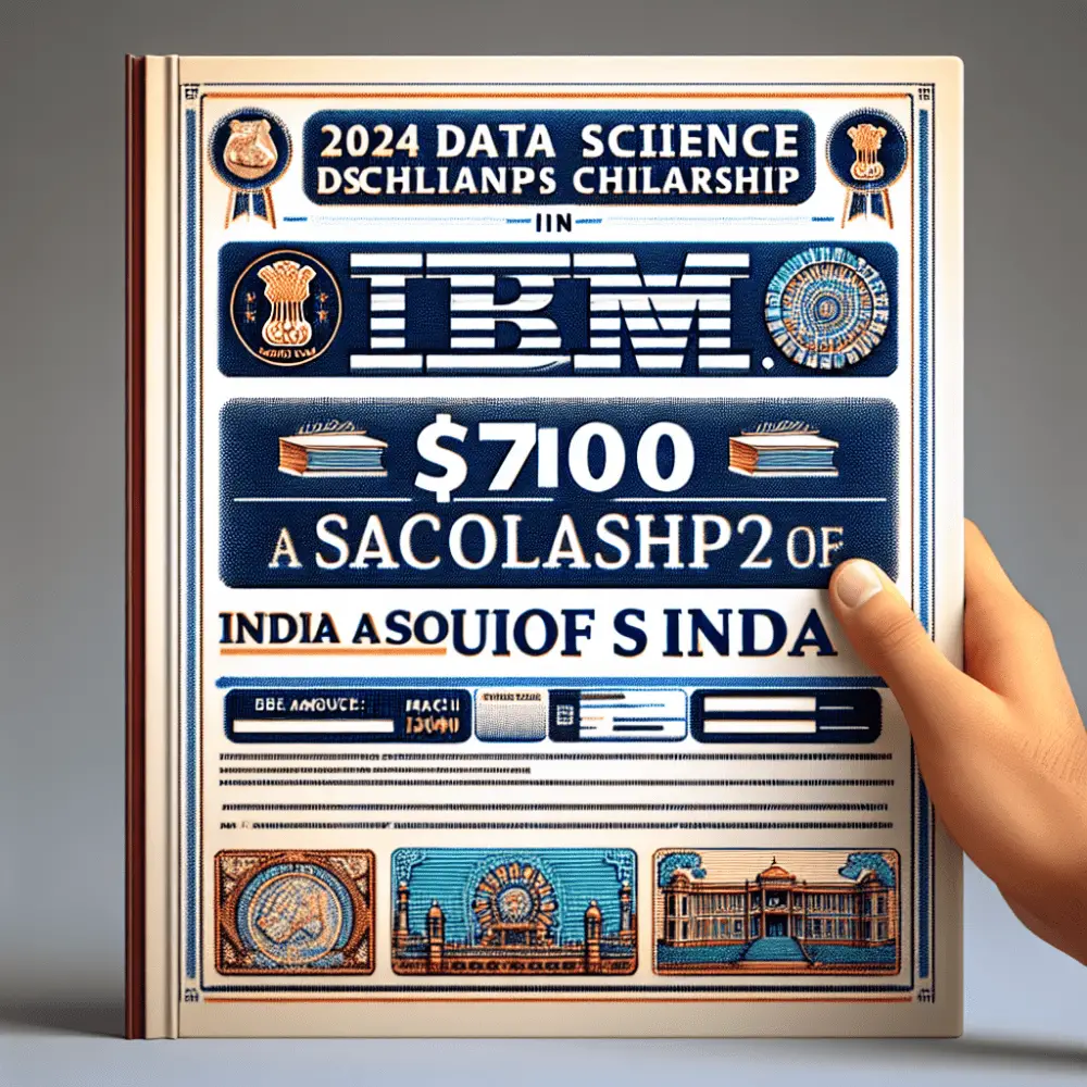 IBM Data Science Scholarships India 2024, $7000