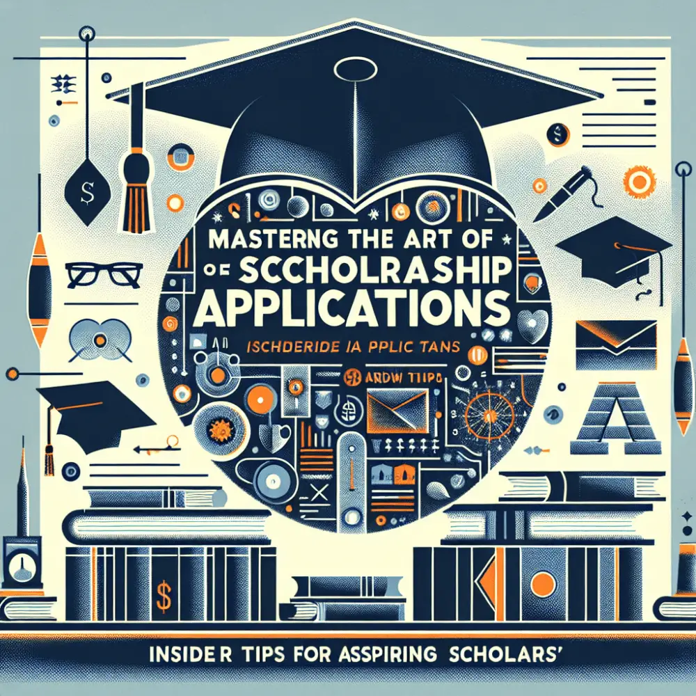 Mastering the Art of Scholarship Applications: Insider Tips for Aspiring Scholars