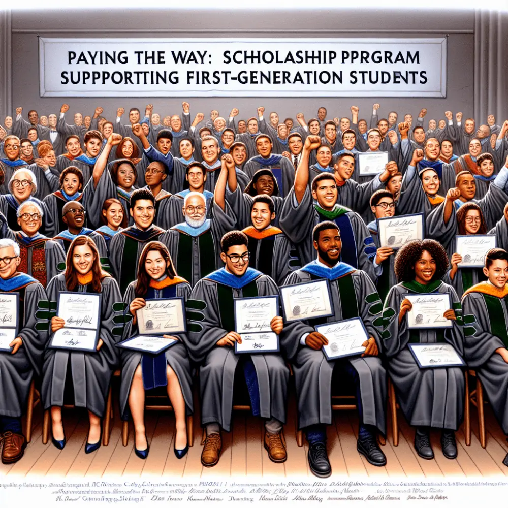 Paving the Way: Scholarship Programs Supporting First-Generation Students