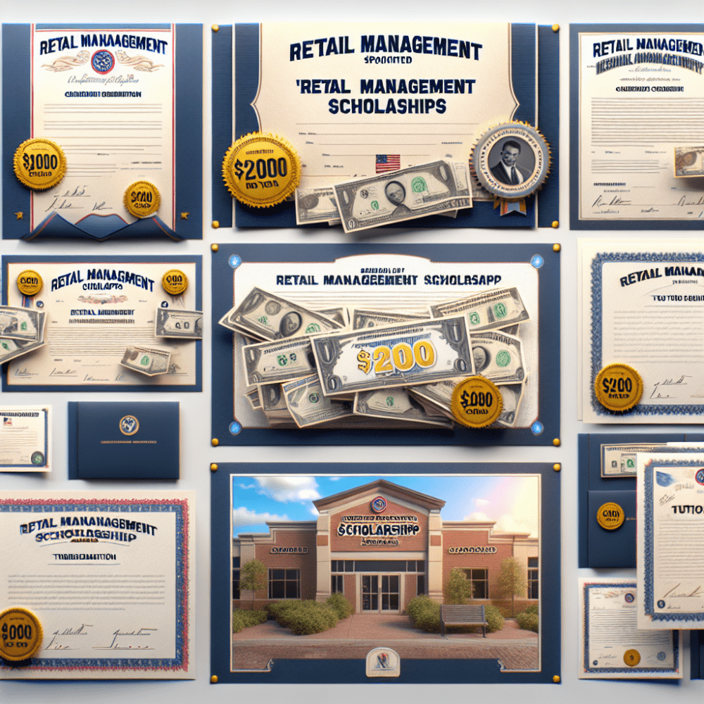Walmart USA Retail Management scholarships with an amount of2000/year04.