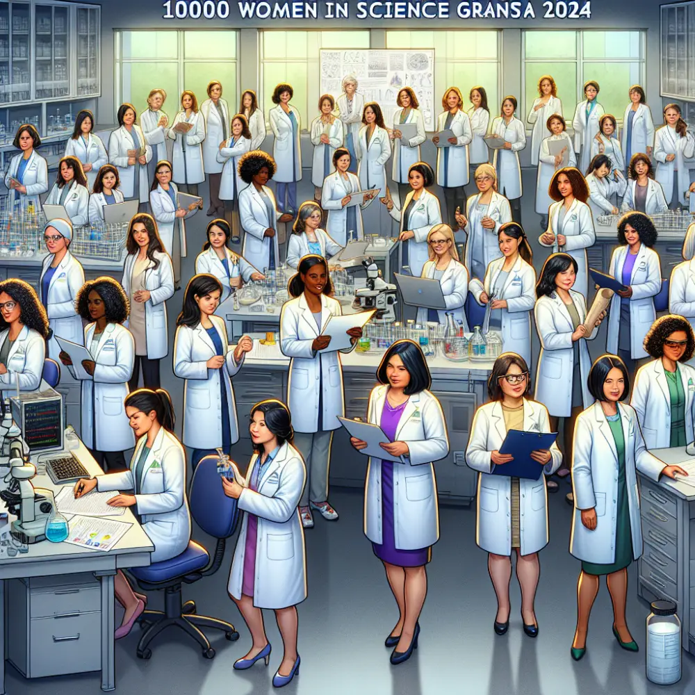 10000 Women in Science Grants USA 2024