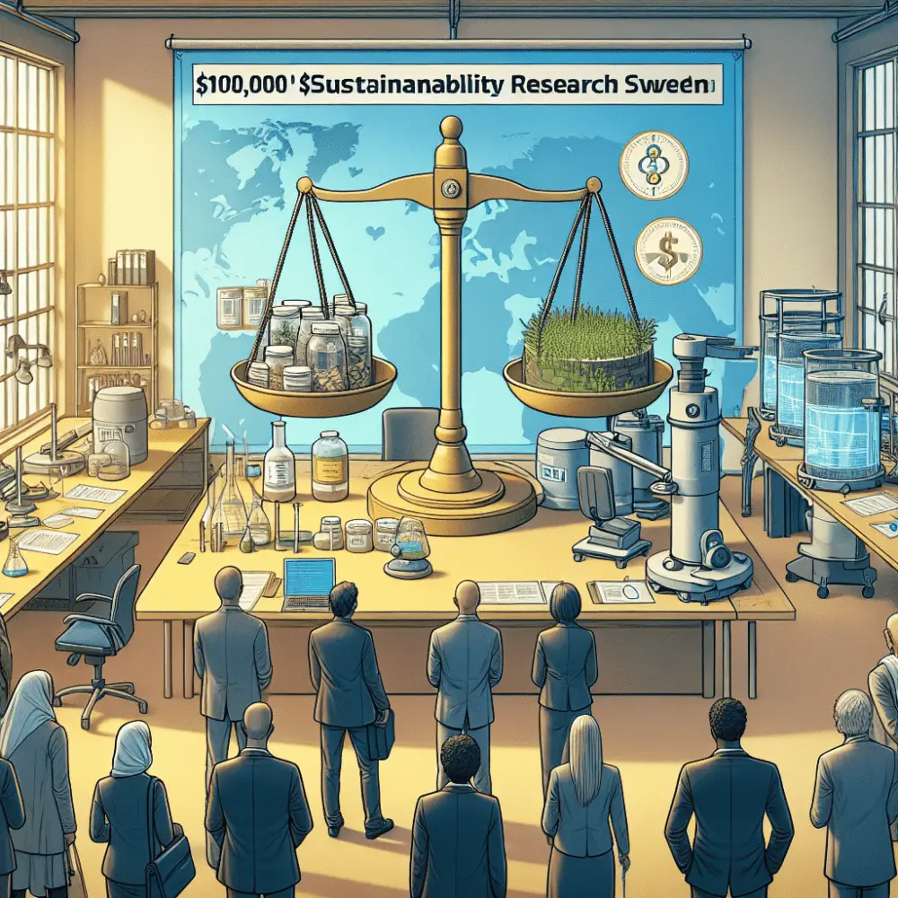 $100,000 Sustainability Research Grant Allocation, Sweden