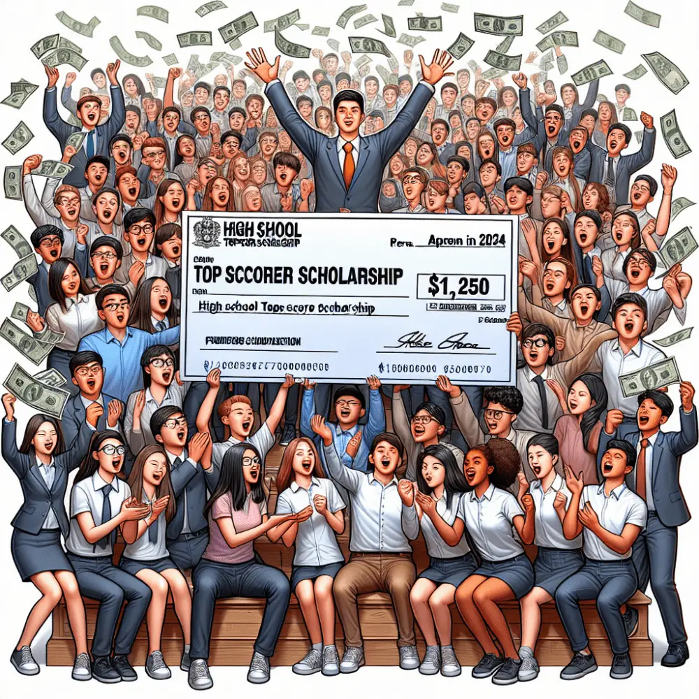 $1,250 High School Top Scorer Scholarship in Singapore, 2024