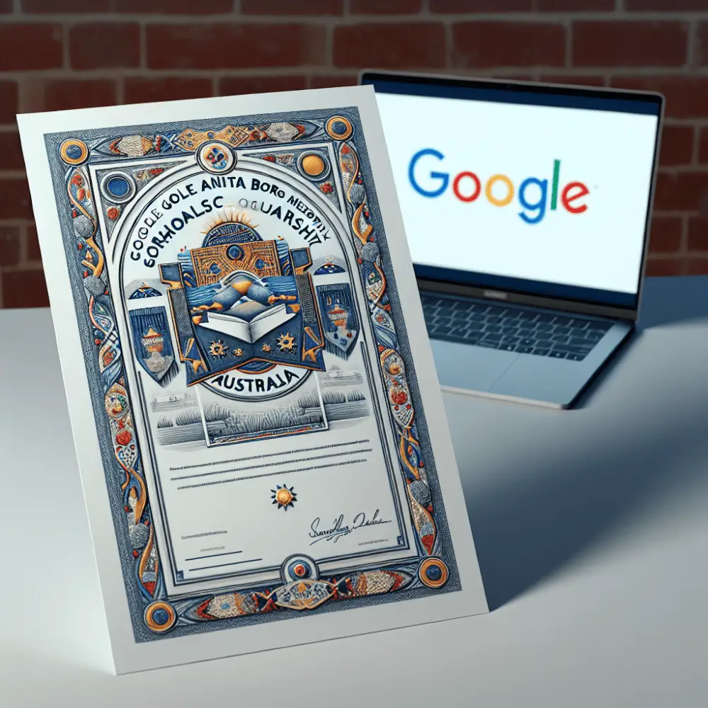 $2000 Google Anita Borg Memorial Scholarship, Australia 2024