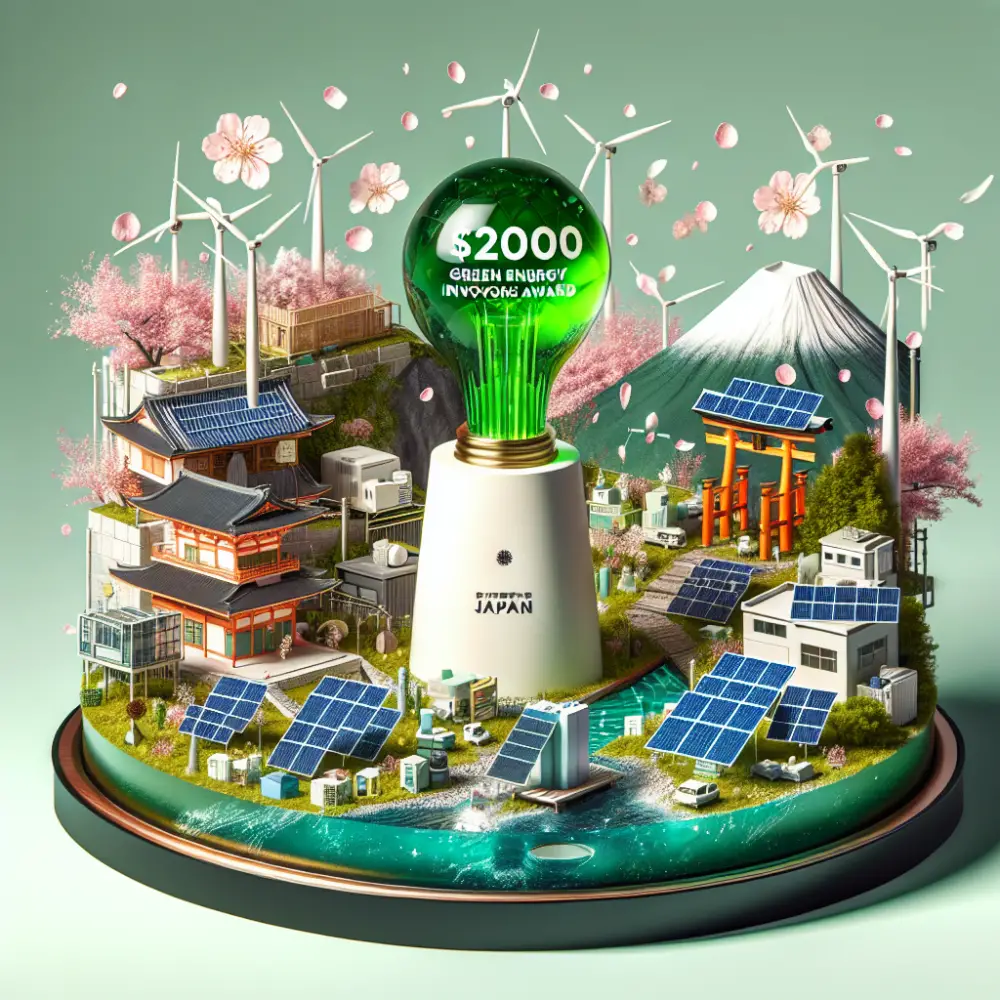$2000 Green Energy Innovators Award Japan 2024